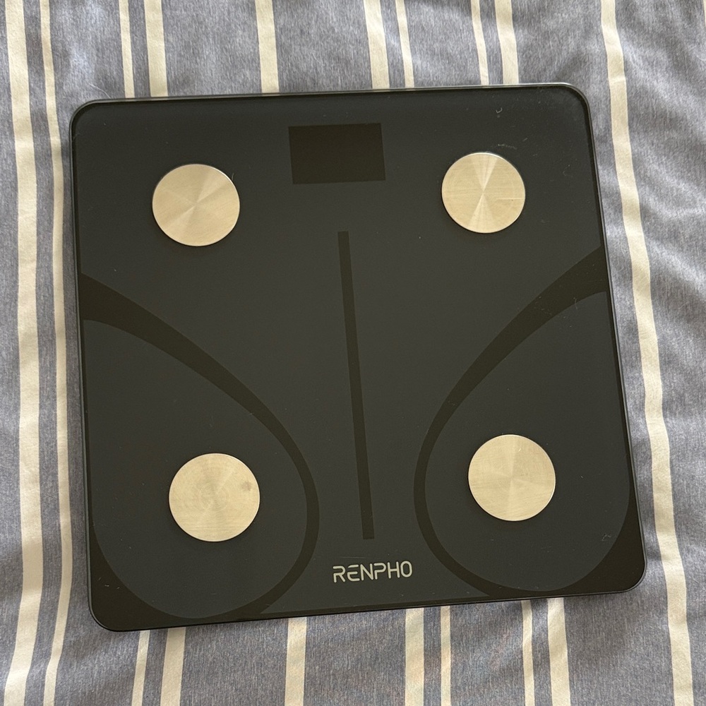 RENPHO Black Smart Body Scale